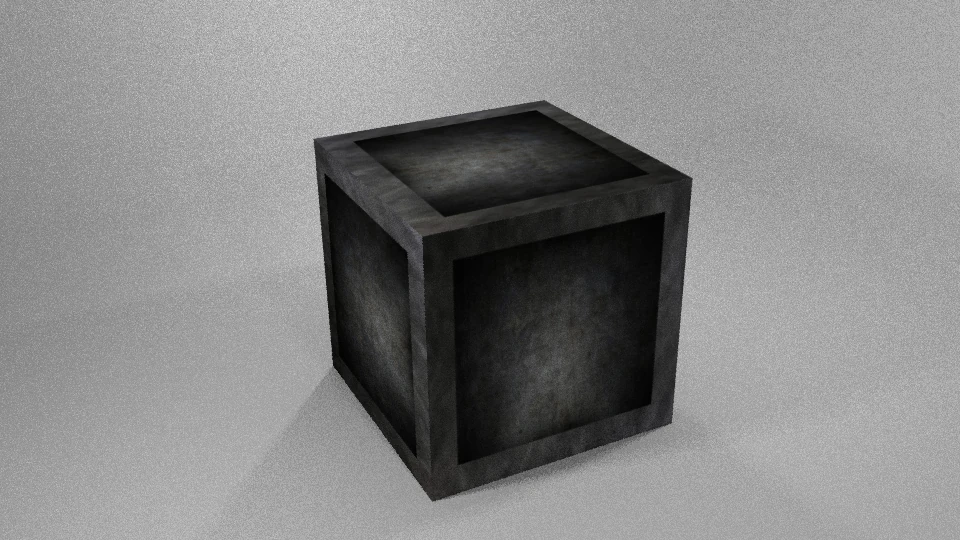 metal container 3D Model .c4d .max .obj .3ds .fbx .stl .blend