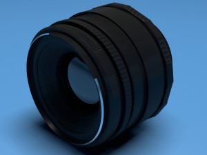 helios 44-2 3D मॉडल