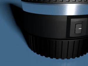 canon ef-s 55-250 3D Model