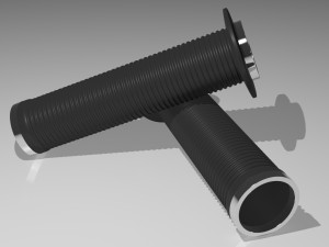bike grips 3D मॉडल