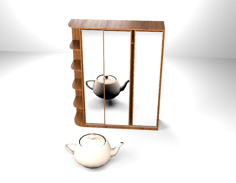 upboard 3D Model .c4d .max .obj .3ds .fbx .stl .blend