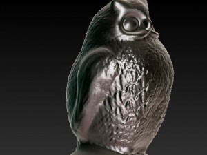 owl 3D-printmodel