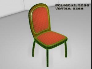 classic chair 3D Модель