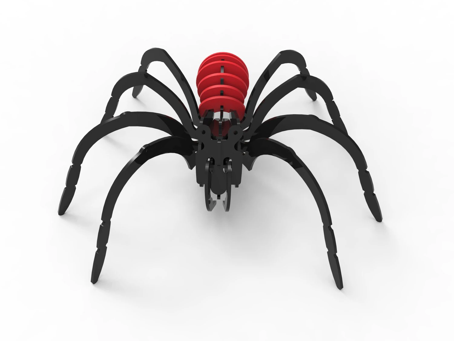 tarantula 3d puzzle 3D Print Model .c4d .max .obj .3ds .fbx .stl .blend 