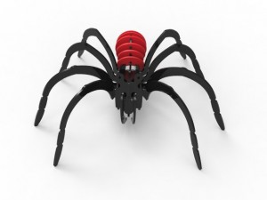 tarantula 3d puzzle 3D Print Model