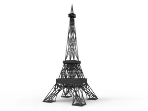 eiffel tower 3D Print Model