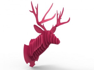 deer head trofy - 3d puzzle 3D Print Model