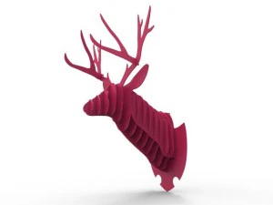 deer head trofy - 3d puzzle 3D Print Model