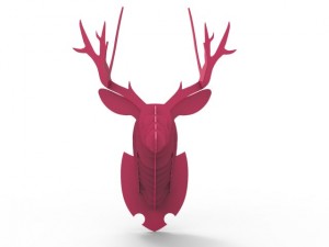 deer head trofy - 3d puzzle 3D-printmodel