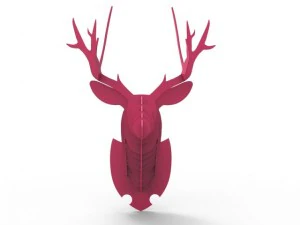 deer head trofy - 3d puzzle 3D Print Model