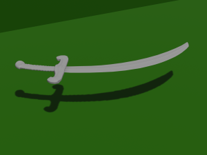 sword sabber 3D 模型