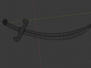 sword sabber 3D 模型