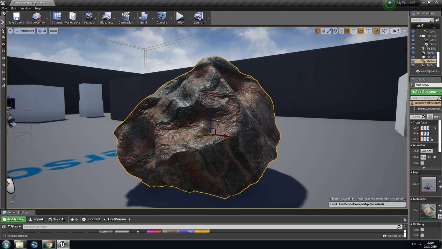 alienstone 3D Model .c4d .max .obj .3ds .fbx .stl .blend