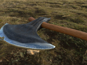battle axe 3D 모델