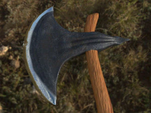battle axe 3D Model