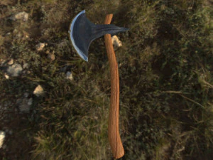battle axe 3D Model