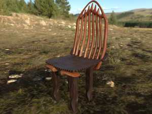 mystic chair 3D Model