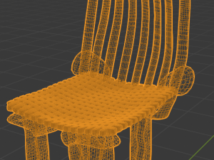 mystic chair Modelo 3D