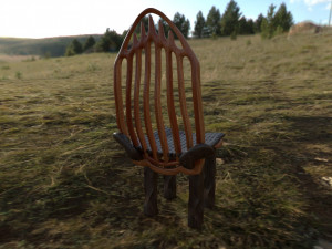 mystic chair Modelo 3D