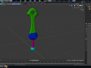 pumpkin sword fantasy 3D Model