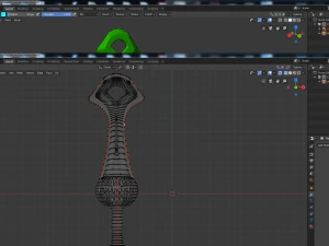 pumpkin sword fantasy 3D Model