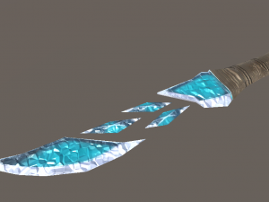 icesword stylized 3D Model