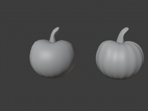 pumpkin stylized 3D 모델