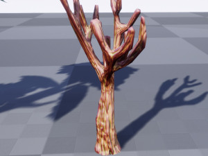 tree pack stylized 3D-Modell