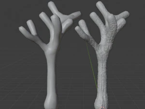 tree pack stylized 3D Model