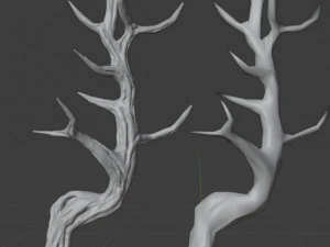 tree pack stylized 3D Model