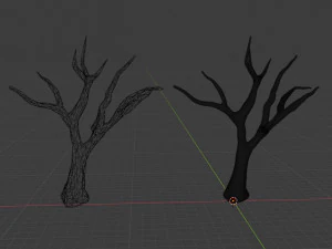 tree pack stylized 3D Model