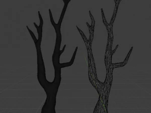 tree pack stylized 3D Model
