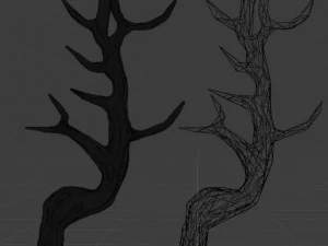 tree pack stylized 3D Model