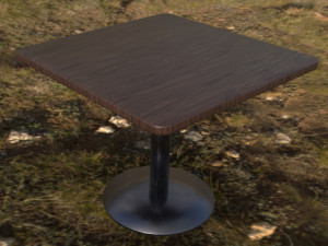 small table Model 3D
