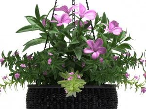 hanging basket 3D Model