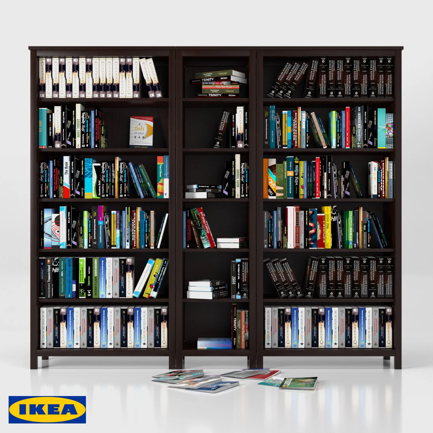 books vol 2 3D Model .c4d .max .obj .3ds .fbx .stl .blend 