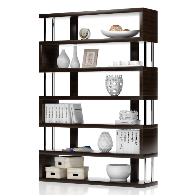 display cabinet Modèle 3D .c4d .max .obj .3ds .fbx .stl .blend 
