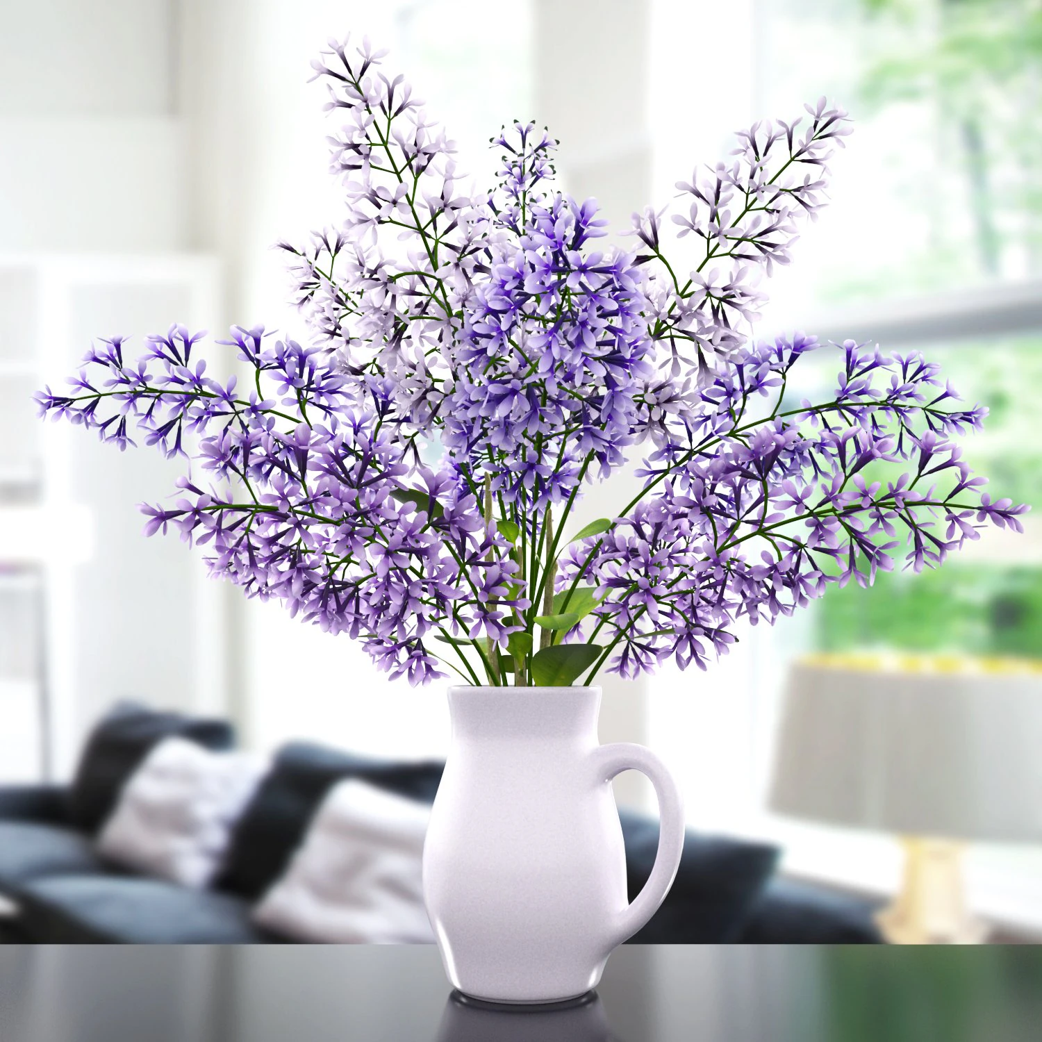 lavender dew 3D Model .c4d .max .obj .3ds .fbx .stl .blend 