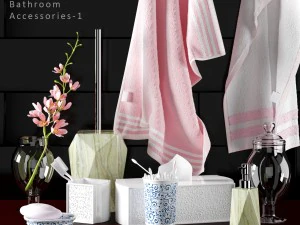 accessori bagno 03 Modello 3D