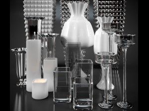 vases and lamps 3D 모델