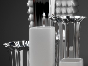 vases and lamps 3D 모델