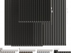 vertical blinds 3D Model