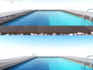 swimming pool 1 Model 3D