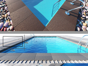 swimming pool 1 Model 3D