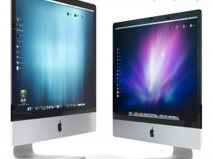 i mac 3D मॉडल