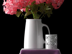 flower set 4 3D Model