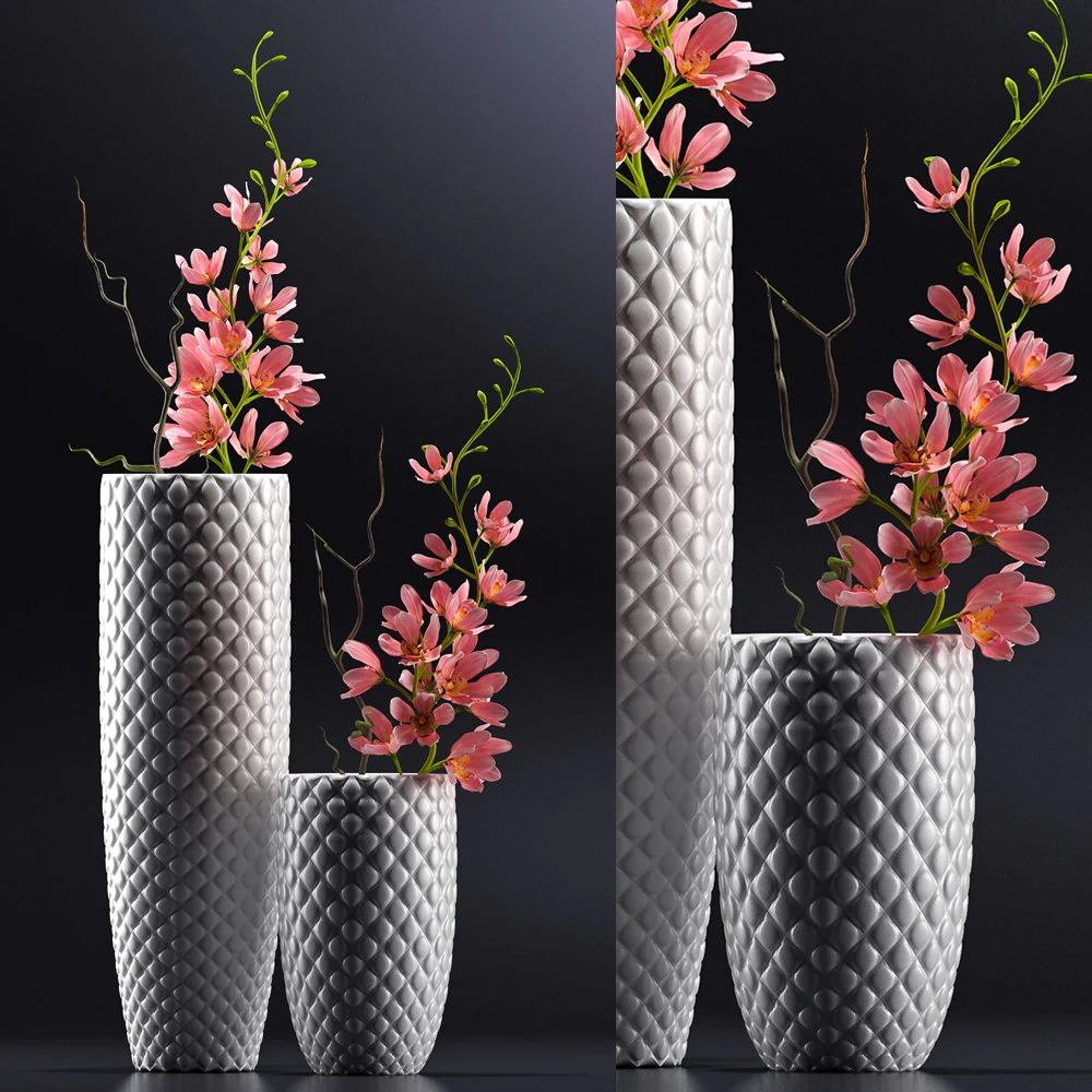 flower set 5 3D Model .c4d .max .obj .3ds .fbx .stl .blend 