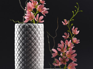flower set 5 3D 모델