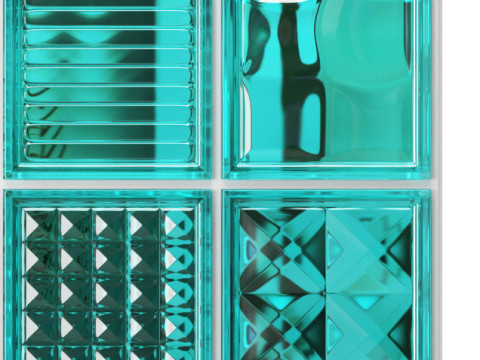 GLASS BRICK 2 3D 모델