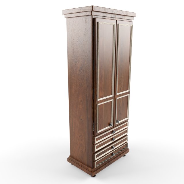 wardrobe Modelo 3D .c4d .max .obj .3ds .fbx .stl .blend 